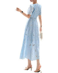 BRC By BURRYCO Brc By Burryco Silk-Blend Midi Dress