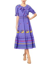 BRC By BURRYCO Brc By Burryco Short Sleeve Midi Dress