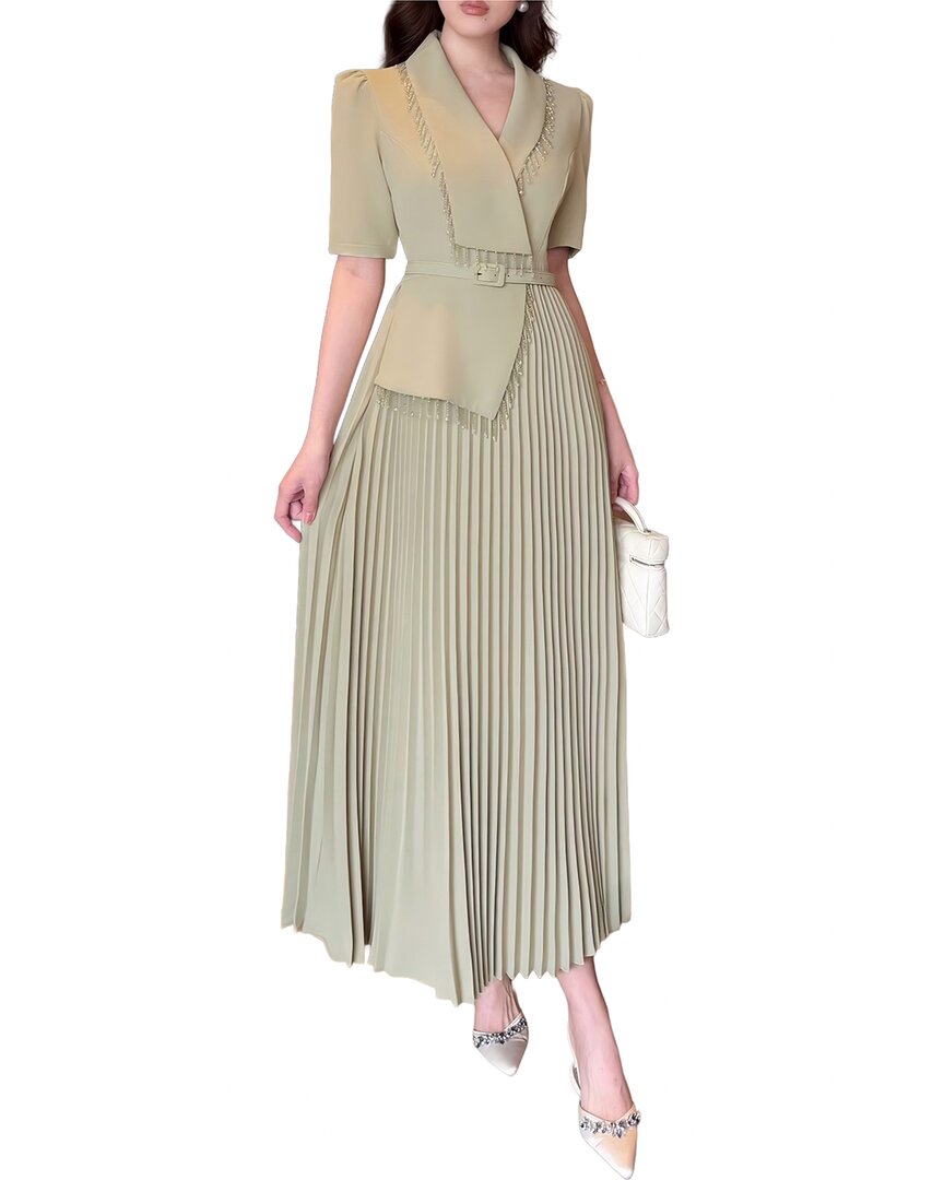 BURRYCO Burryco Short Sleeve Midi Dress