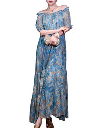 BRC By BURRYCO Brc By Burryco Off-The-Shoulder Maxi Dress