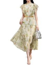 BRC By BURRYCO Brc By Burryco Short Sleeve Midi Dress