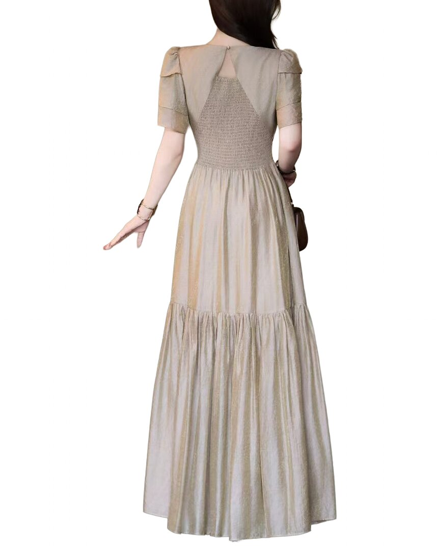 Burryco Short Sleeve Maxi Dress