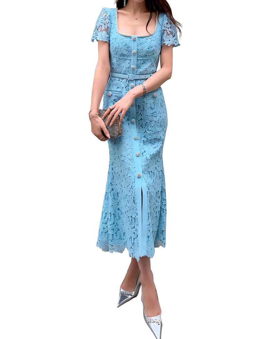 BRC By BURRYCO Brc By Burryco Short Sleeve Midi Dress
