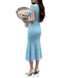 BRC By BURRYCO Brc By Burryco Short Sleeve Midi Dress