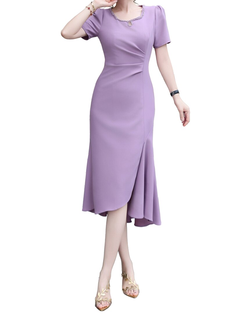 BURRYCO Burryco Short Sleeve Midi Dress