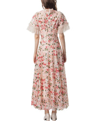 Burryco Short Sleeve Maxi Dress