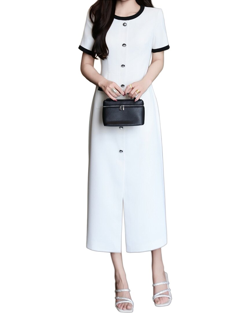 BURRYCO Burryco Short Sleeve Midi Dress