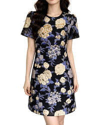 Brc By Burryco Short Sleeve Mini Dress
