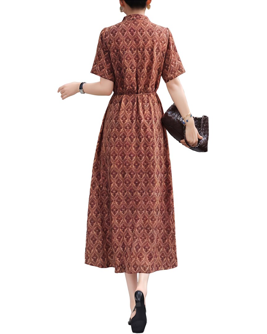 BRC By BURRYCO Brc By Burryco Short Sleeve Midi Dress