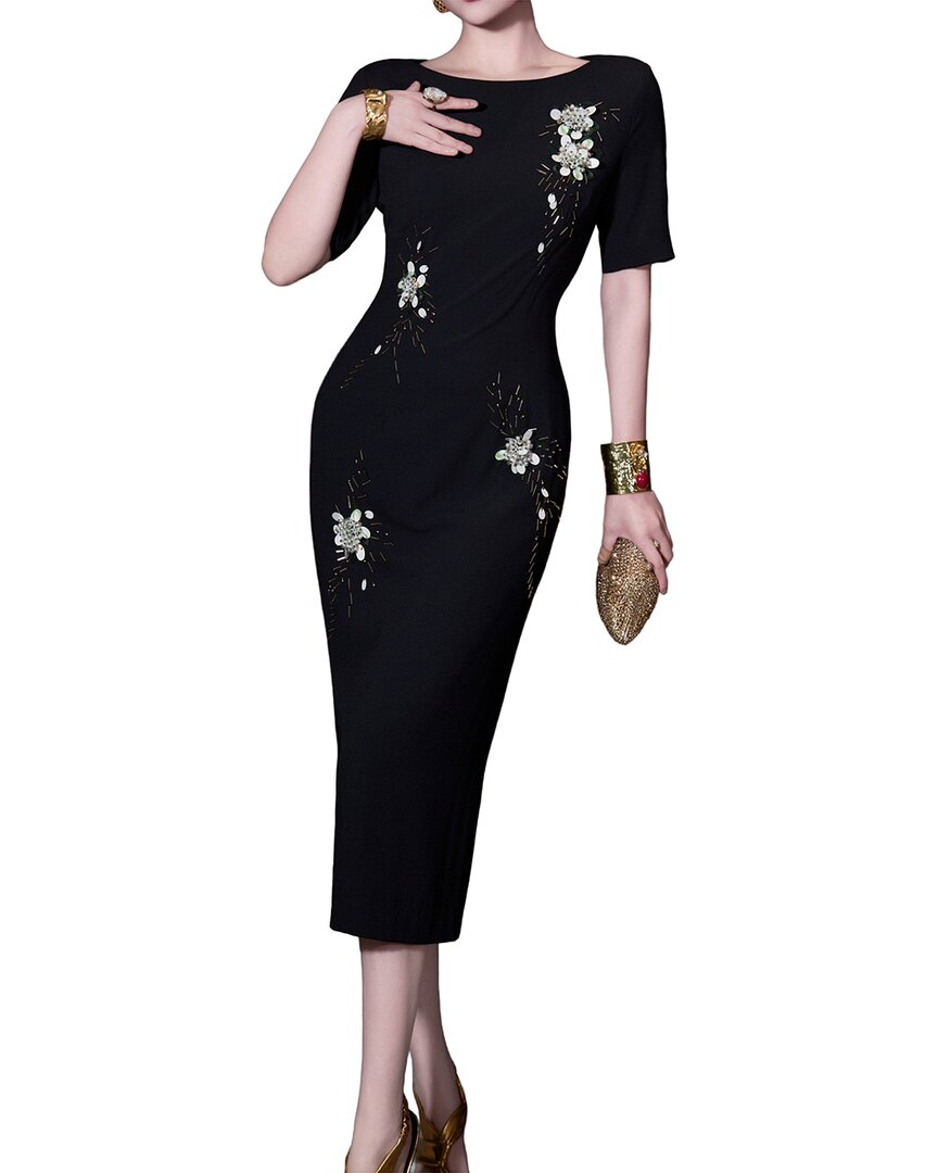 BURRYCO Burryco Short Sleeve Midi Dress