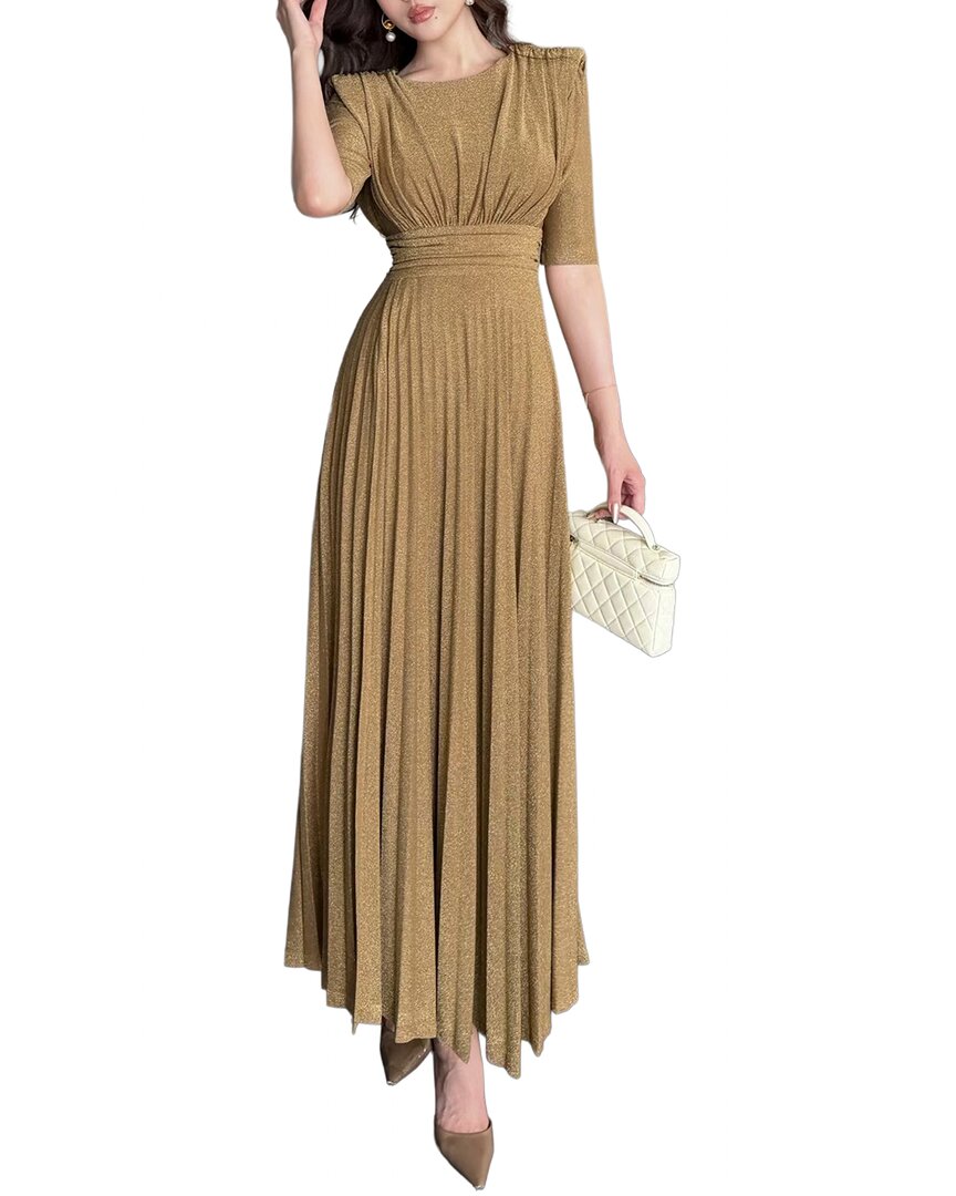 Burryco Short Sleeve Maxi Dress