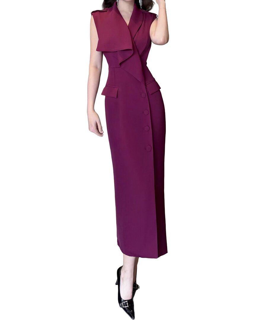 Burryco Short Sleeve Midi Dress