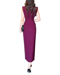 Burryco Short Sleeve Midi Dress