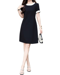 BURRYCO Burryco Short Sleeve Mini Dress