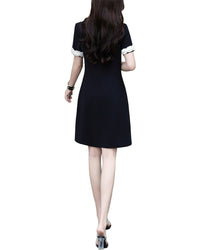 BURRYCO Burryco Short Sleeve Mini Dress