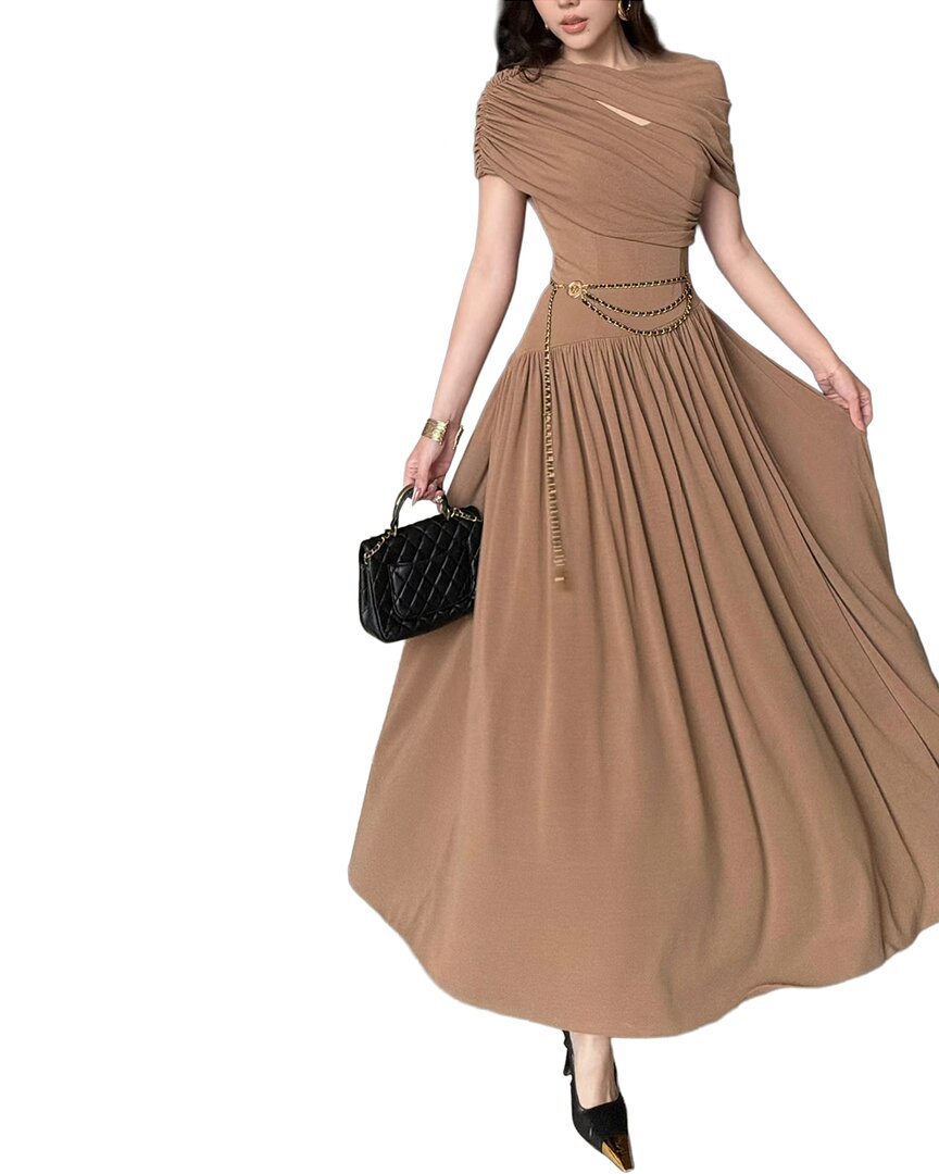 Burryco Short Sleeve Maxi Dress