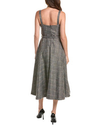 Taylor Taylor Sleeveless Midi Dress