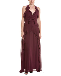 Taylor Taylor Solid Maxi Dress