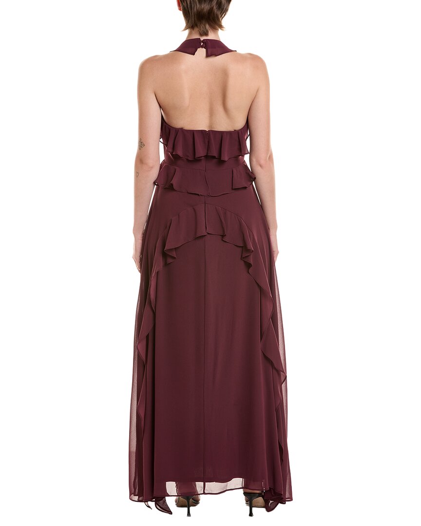 Taylor Taylor Solid Maxi Dress