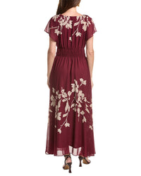 Taylor Taylor Short Sleeve Midi Dress