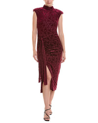 Taylor Taylor Solid Midi Dress