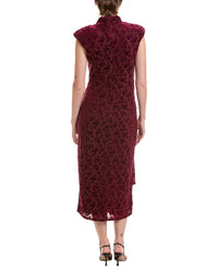 Taylor Taylor Solid Midi Dress