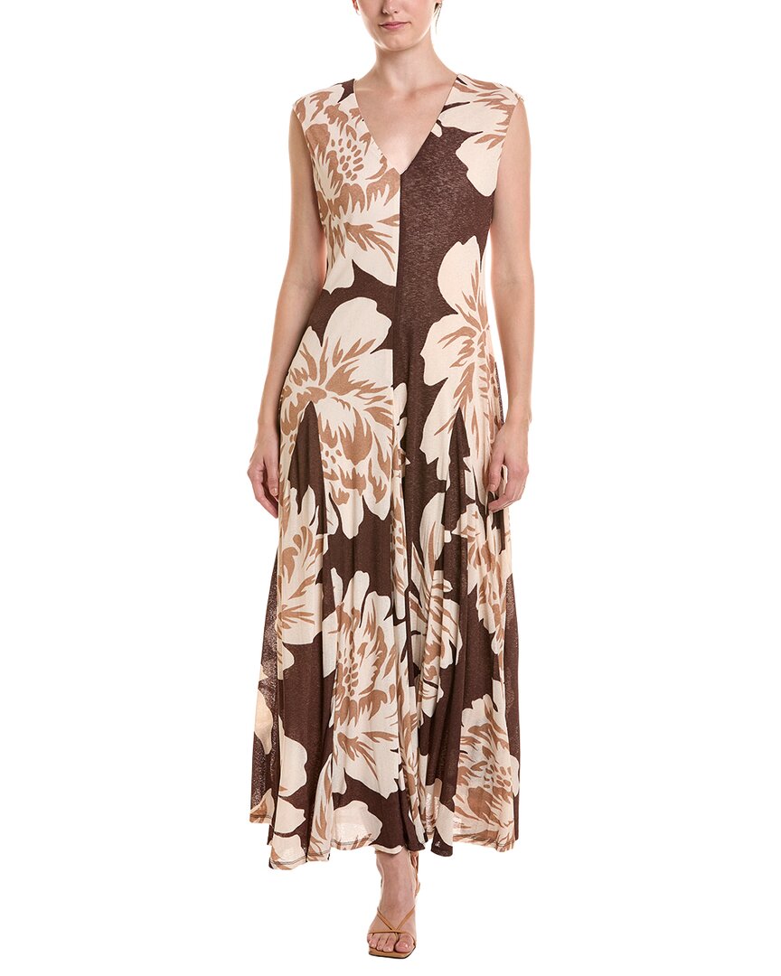 Taylor Taylor Faux Wrap Jersey Dress