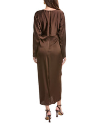 Taylor Taylor Long Sleeve Midi Dress
