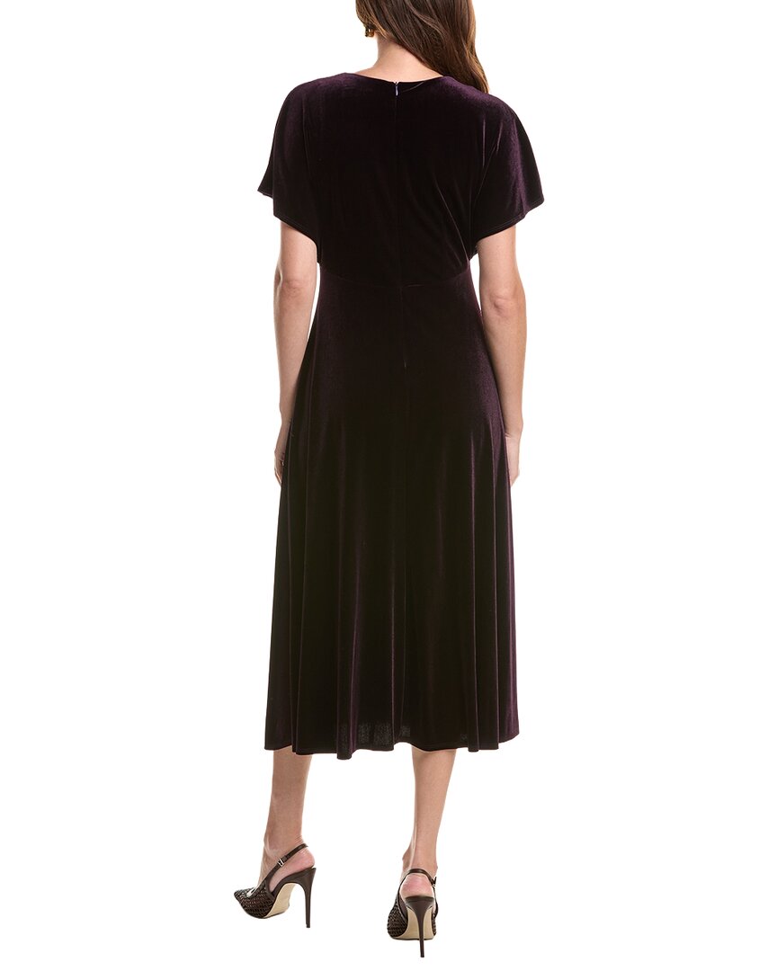 Taylor Taylor Velvet Midi Dress