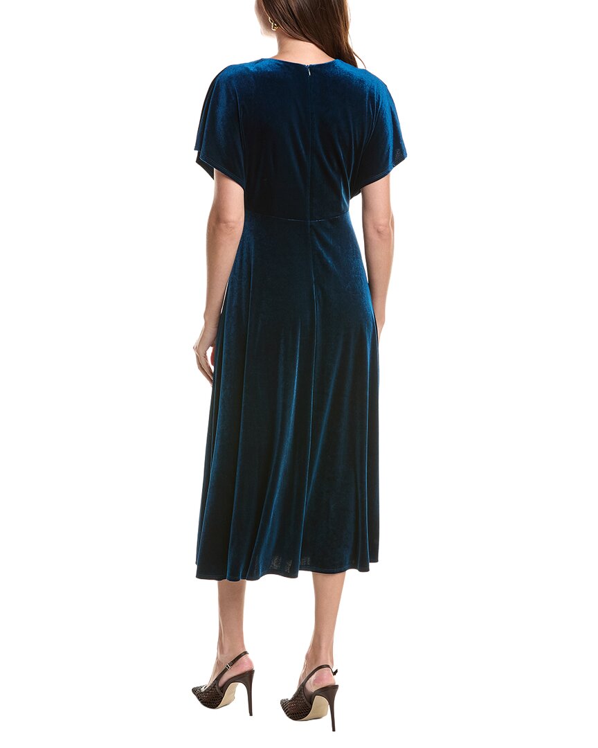 Taylor Taylor Velvet Midi Dress