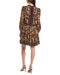 Taylor Taylor Long Sleeve Mini Dress