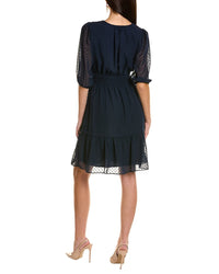 Nanette Nanette Lepore Clipped Dot Mini Dress
