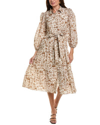 Garrie B Midi Dress