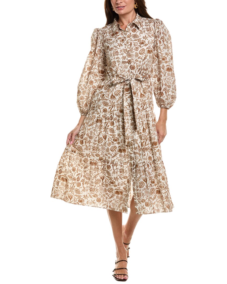 Garrie B Midi Dress