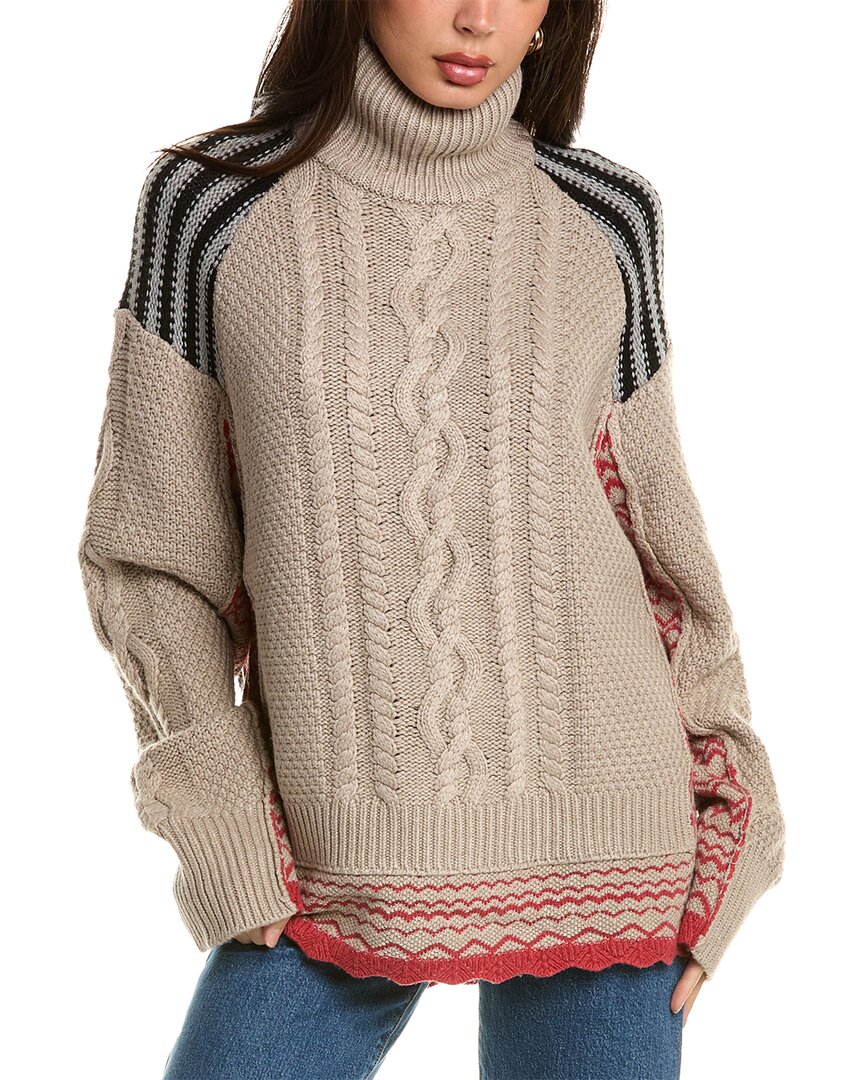 Tracy Reese Tracy Reese Turtleneck Wool-Blend Sweater