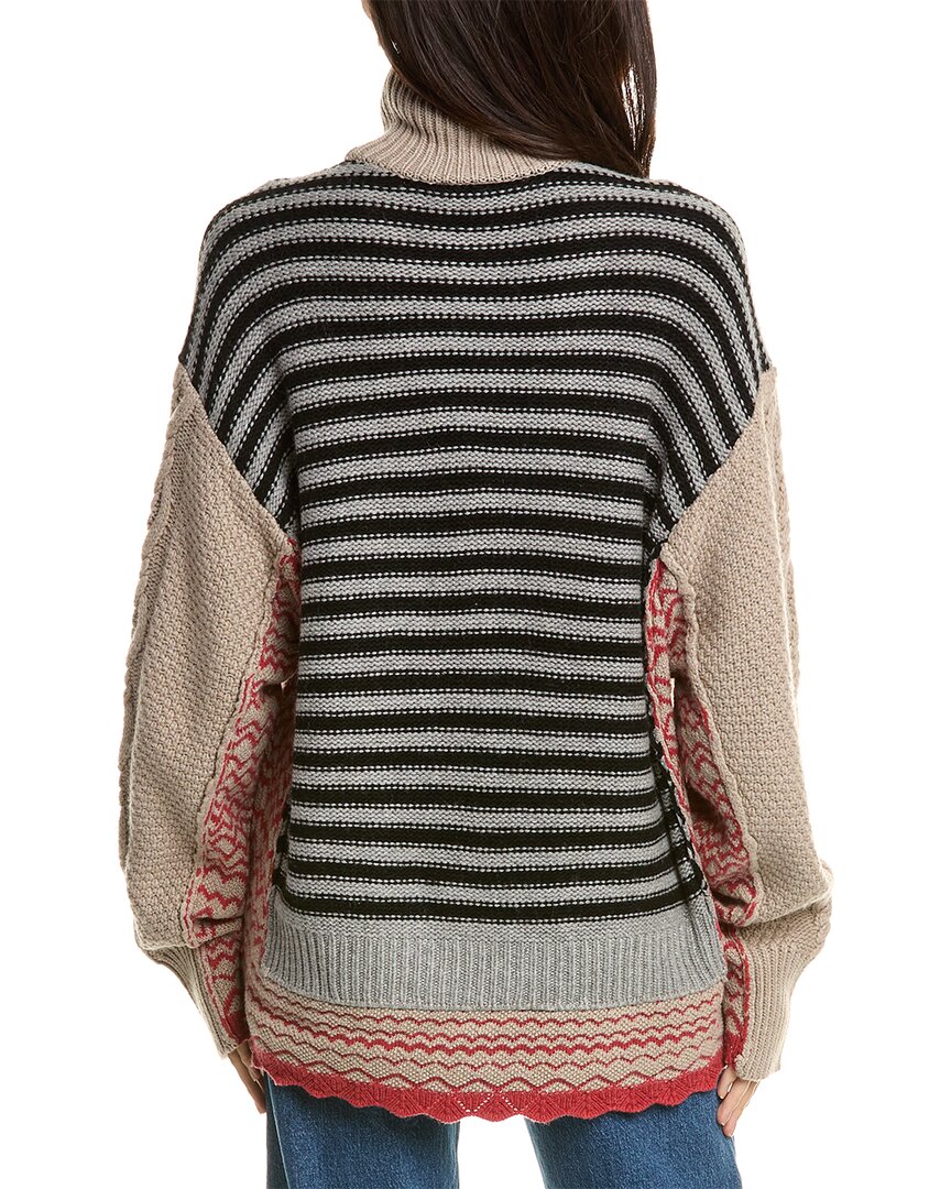 Tracy Reese Tracy Reese Turtleneck Wool-Blend Sweater