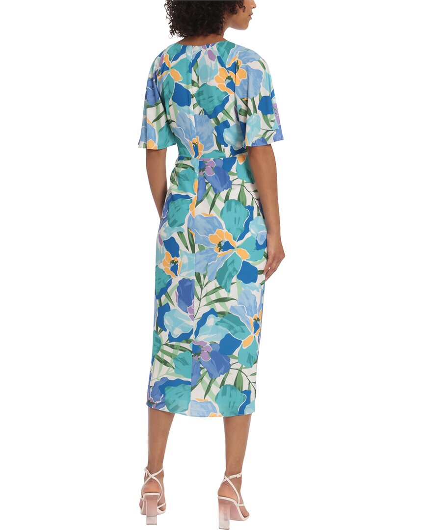Maggy London Maggy London Faux Wrap Dress