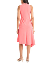 Maggy London Maggy London Scuba Crepe Sleeveless Midi Dress