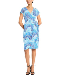 Maggy London Maggy London Matte Jersey Wrap Dress
