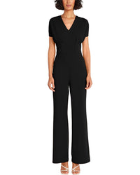 Maggy London Maggy London V Neck Jumpsuit