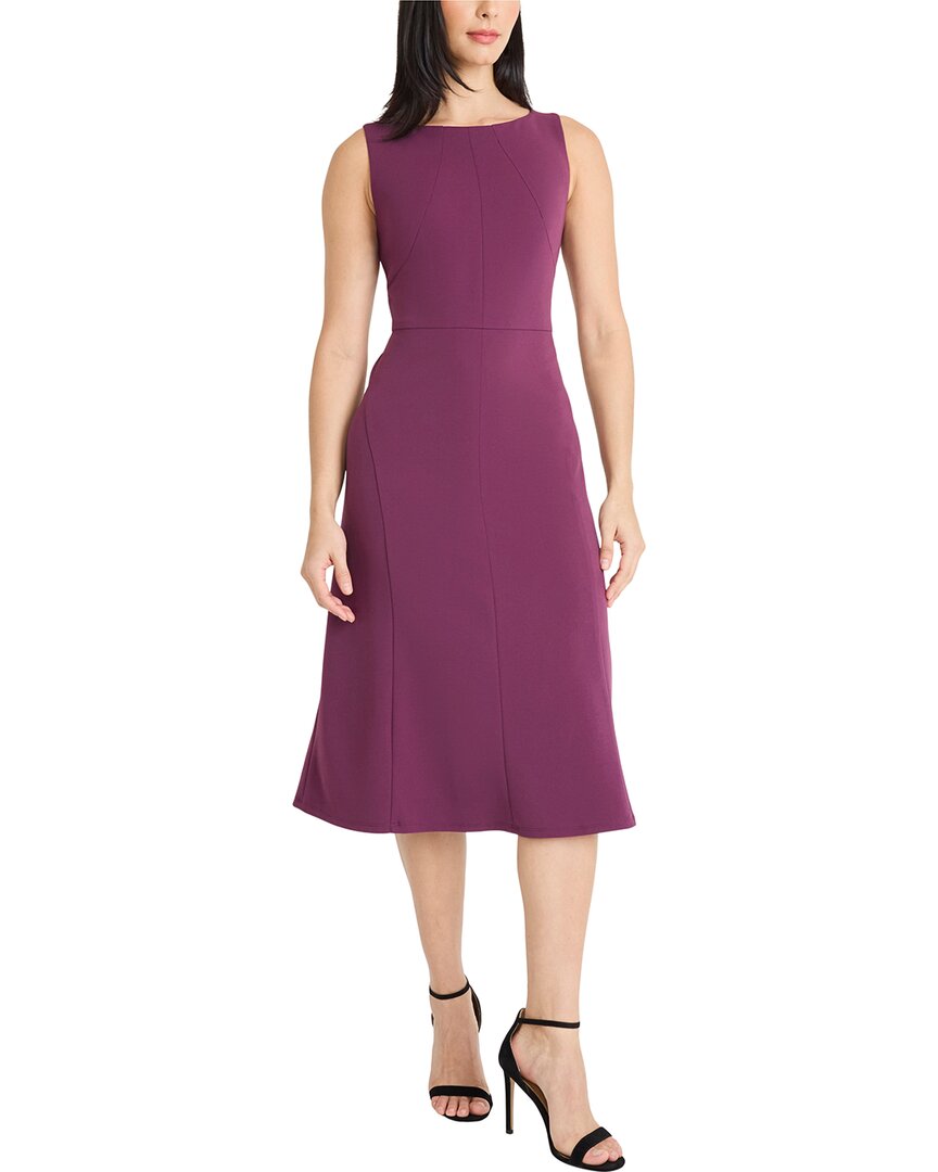Maggy London Maggy London Sleeveless Scuba Crepe Dress