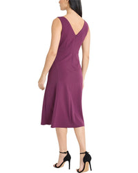 Maggy London Maggy London Sleeveless Scuba Crepe Dress