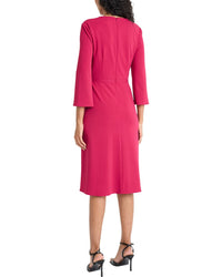Maggy London Maggy London Knee Length Scuba Crepe Dress