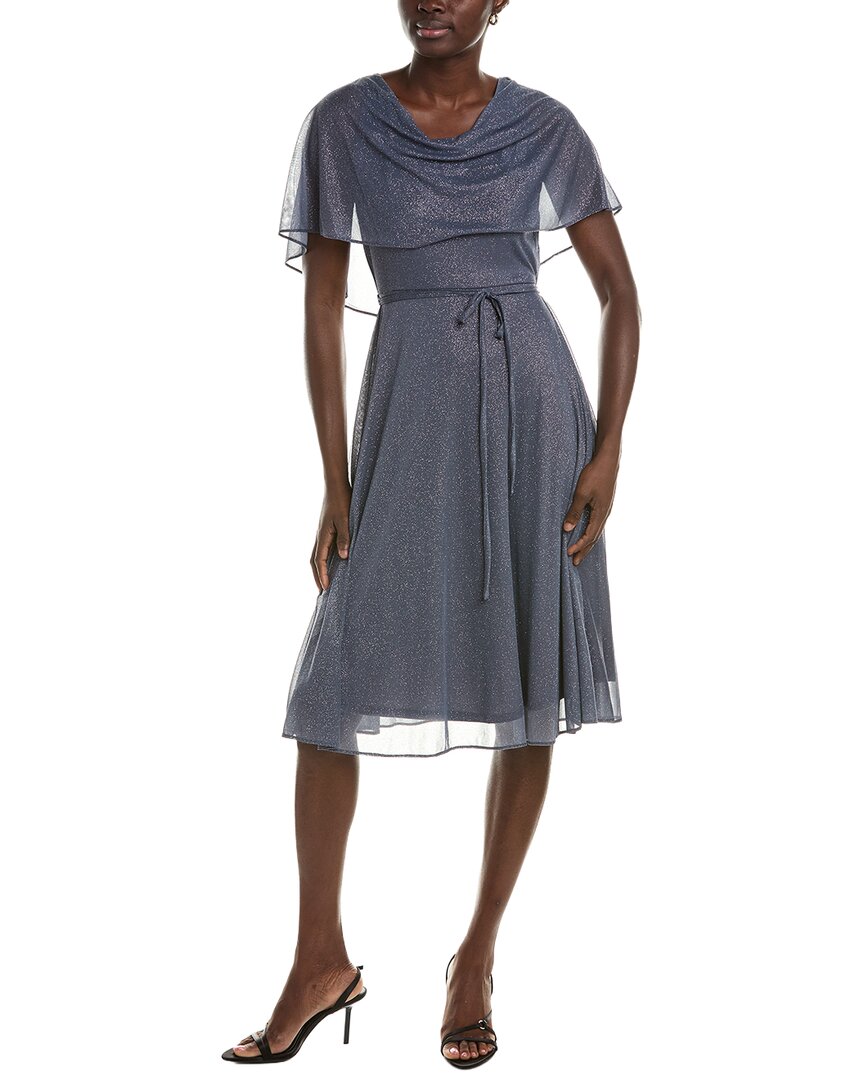 Maison Tara Short Sleeve Midi Dress