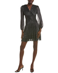 Maison Tara Long Sleeve Mini Dress