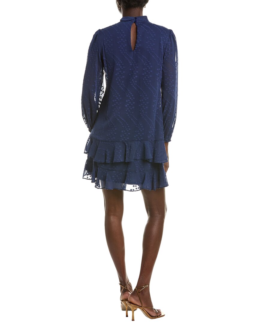 Maison Tara Long Sleeve Mini Dress