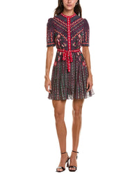 SALONI Saloni Silk Mini Dress