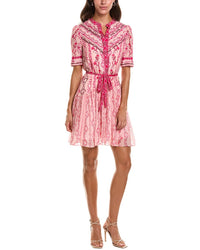 SALONI Saloni Silk Mini Dress