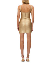 Hervé Léger Hervé Léger The Metallic Gabriella Dress.