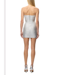Hervé Léger Hervé Léger The Metallic Isla Dress
